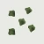 بتلات ورد صناعي ارثر، ابعاد 6×7 سم، لون أخضر غامق