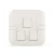 مفتاح انارة ثلاثي 10 أمبير، ابيض، مقاس 7×7 سم، 250 فولت | سبكترا
