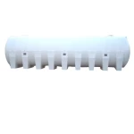 خزان صرف  الحسيني افقى مصنوع من الفايبر جلاس سعة 150000  لتر