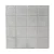 Decorative Tile for Flooring with Simple Design, Size 40x40x4 cm, Grey Color | Al Sarif Company