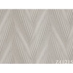 ورق جدران مموج ايطالي مقاس 10 م×0.53 م، لون رمادي، موديل 41215