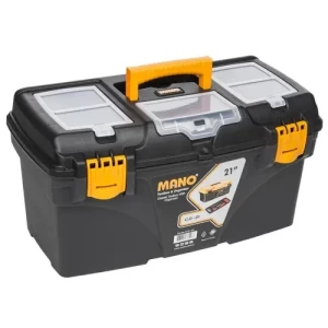 Plastic Toolbox 536×291×280 mm, Black | Est.Salama Trading Tools&Hardware