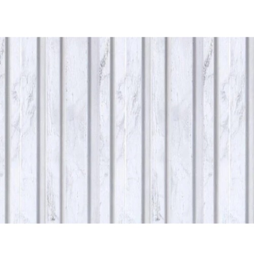 Engineered Wood Alternative 2.80 x 20 cm, White Color | 2091