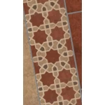 سيراميك ارضيات مستطيل الشكل بمقاس 11×33 سم، لون بوردر مدينات | شركة المستقبل للسيراميك