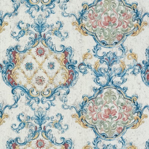 ورق جداري تصميم كلاسيك متعدد الألوان 10 م × 1.06 م، موديل 82855 | شركة بالبيد للديكور