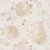 Floral wallpaper, beige color, length 10 m, width 0.53 m, model 448870 