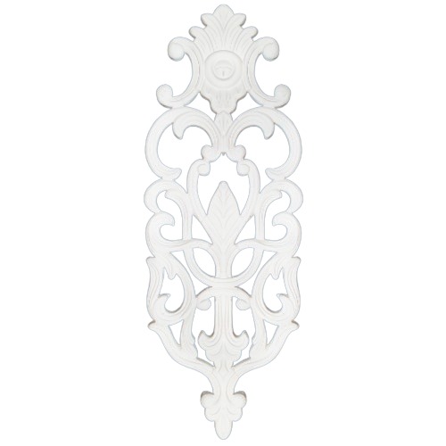 PU Foam Ceiling Decorations Length 80 cm Height 28 cm, White Color | Zakharef Company