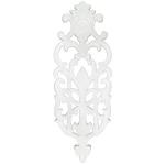 PU Foam Ceiling Decorations, White Color, Length 80 cm, Height 28 cm | Zakharef Company 