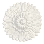 Ceiling Circle, Size 15 cm, White Color | Zakharef Company