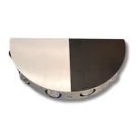 شريط جداري إضاءة مميزة، اسود وابيض، إضاءة خافتة، أبعاد 10×20 سم