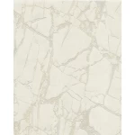Marble wallpaper, light beige color, length 10 m, width 1.06 m, model 84606 