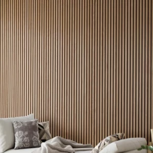 Soundproof Wall Cladding Panels 2.90 m Length, 60 cm Width, 25 mm Thickness, Brown | 