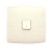 Electrical light switch 1 gang double pole with led 20 Amp ALF Classic Alfanar Size 7×7 cm Color Pearl 