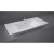 Countertop Washbasin, Size 100x49 cm, Height 12 cm, Alpine White Color | Rak Ceramics