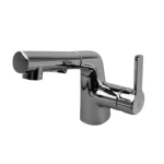 Chinese Bathroom Washbasin Mixer, Shinny Chrome Color, Length 18 cm, Width 18 cm, Height 10 cm