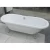 Pharaonic Portable Bathroom Bathtub Classic Design, White Color, Size 175×75 cm