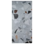Indian Porcelain Floor Tiles Size 120×60  cm, Terrazzo Model, Color Marble Chips