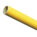 Electrical Metallic Tube [EMT] for High Voltage Wiring Size ½ inch Thickness 1.07 mm Yellow Color  [ITCC] Factory
