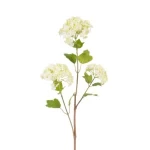 ورود صناعية سنوبال، ارتفاع 107 سم، لون ابيض