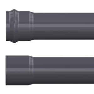 PVC Pipes Nominal Pressure 6 Bar Outside Diameter 225 mm Thickness 6.6 mm Gray Color | Al Watania for Industries