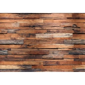 Mural Image Stone Design 366cm × 254cm Brown | Balbaid Decor Company