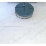 Matte floor tiles, thickness 10 mm, length 60 cm, width 60 cm, white color |  Saudi Ceramics