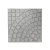 Cement tiles, Classico Quarter Circular design, length 40 cm width 40 cm thickness 4 cm, gray color | Al Wasd Industrial