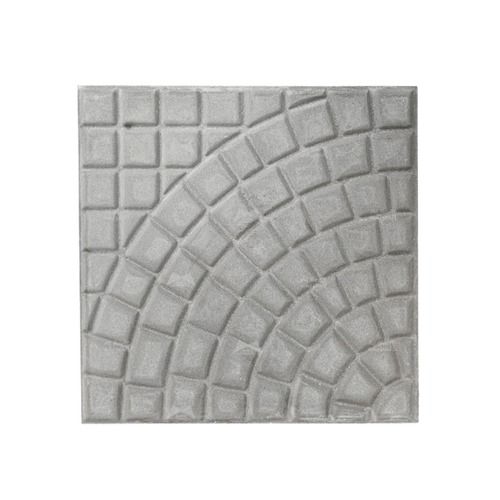 Cement Tiles Classico Quarter Circular 40x40x4 cm Gray | Al Wasd Industrial