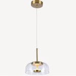Willow pendant light modern, dimensions 28 x 28 x 25 cm, clear color