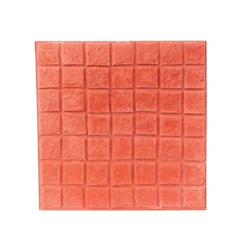 Cement Decorative Concrete Tile Stone Design 40×40 cm 4 cm Light Red | Al Sarif Building Materials
