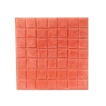Cement Decorative Concrete Tile Stone Design, Size 40×40 cm, Thickness 4 cm, Light red Color | Al Sarif Company