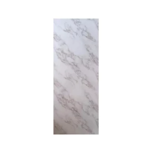 Decorative Marble Alternative Panels Size 122 × 290 cm White Color | R311