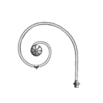 ذراع عمود انارة طول 1250مم، عرض 750 مم 