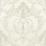 Classic Wallpaper, light beige Color, Length 10m, Width 1.06m, Model 82126 