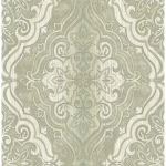 American Classic Wallpaper Size 10m x 0.53m, Pale Grey Color, Model BC60604