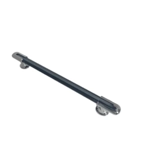 Stainless Steel T-Shaped Kitchen Cabinet Handle 16 cm, Black and Gray | Wonderful Kitchens Company