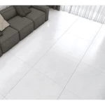 Matte ceramic tiles 60 x 60 cm, 11 mm thick, white marble color |  Saudi Ceramics