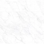 White Porcelain Flooring, Giovanni Model, 60x60 cm