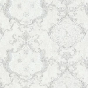 ورق جداري تصميم كلاسيك اوف وايت 10 م × 1.06 م، موديل 82860 | شركة بالبيد للديكور