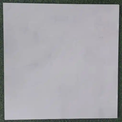 Ceramic Floor Tiles 60x60 cm Plain Design Light Gray | Watani Al Dar