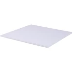 Fiberglass Reinforced Gypsum Ceiling Tile, Integrated Edge Size 600x600 mm, Thickness 12.5 mm, White Color