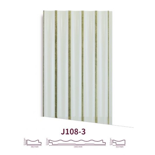 Korean Internal Wood Substitute for Walls Size 209×13 cm, Polystyrene | Luxury line