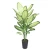 عشب دفنباخيا صناعي ورق مبرقش بارتفاع 130 سم، لون أخضر مع ابيض 
