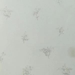 Floral Wallpaper Vinyl Wrap 15.6m x 106cm Gray | Luxury line