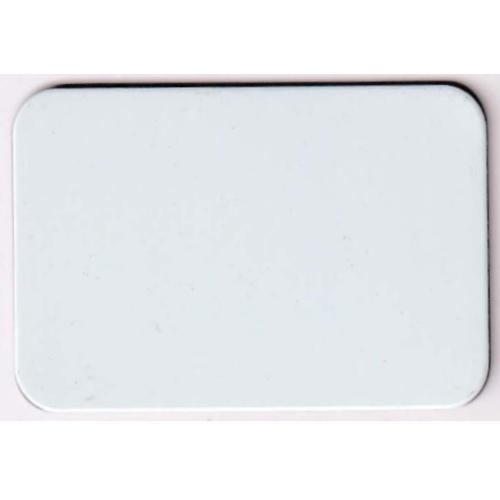 Cladding Covering Sheet 4mm Thickness, Glossy White, Size 1.25×5.60m | ACP-W8037