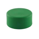 PPR End Cap brand chanal Size 1 ½ inch Height 33 mm Green Color 