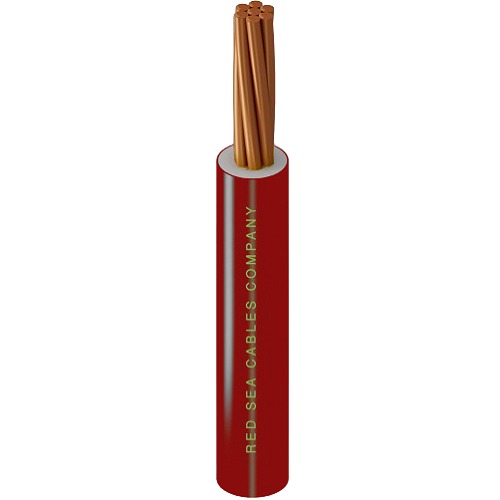 CU/LSNH Stranded Wire 1.5mm2 450/750V Red 100 Yards | RESCAB