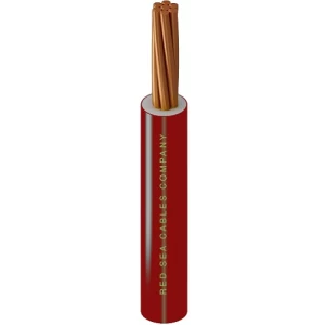 سلك مجدول CU/LSNH مقاس 1.5mm2، 450/750V، لون احمر، 100 ياردة | RESCAB