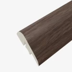 Parquet Flooring End Accessory, Size 240x9 cm, dark Brown Color, Model CH01740064