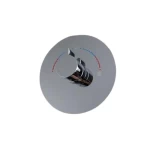 خلاط دش كروم لامع تحكم مزدوج ، الضغط 15 بار ، الطول 11.6 سم العرض 2 سم الارتفاع 2 سم